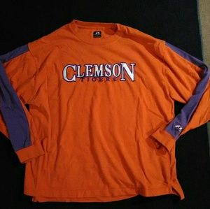 Vintage Clemson Tiger Logo long sleeve Pullover